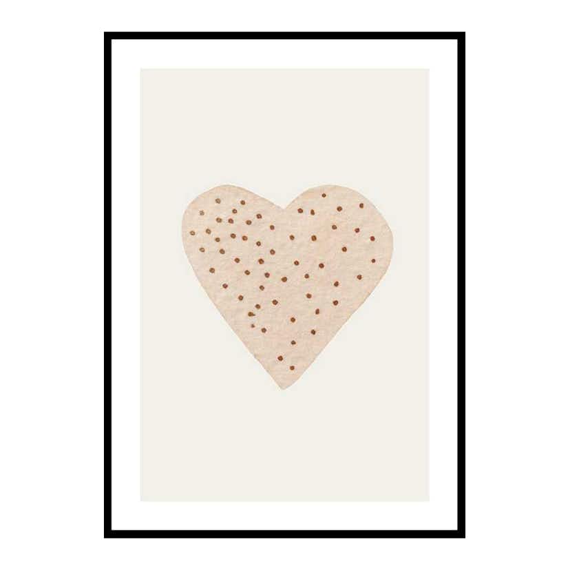 Poster Gallerix Dotted Heart