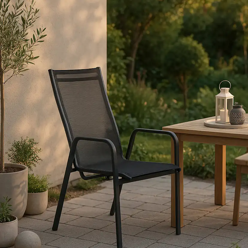 Trädgårdsstol Venture Home Copacabana Fällbar Stapelbar Utomhus