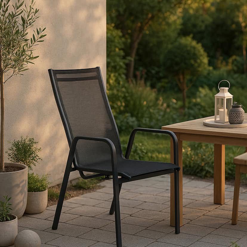 Trädgårdsstol Venture Home Copacabana Fällbar Stapelbar Utomhus