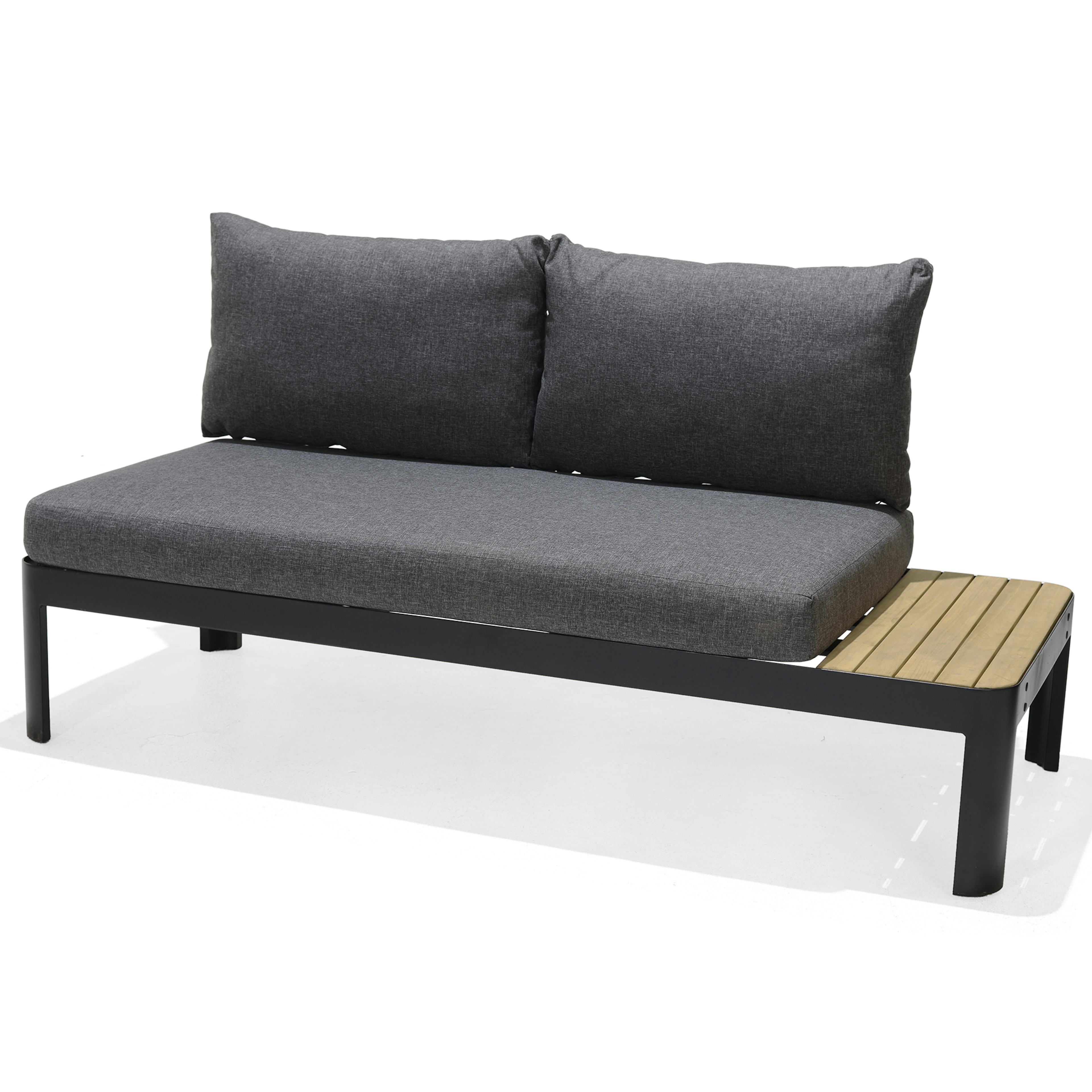 Loungesoffa LifestyleGarden Portals Dark 2-sits med Dynor Utomhus
