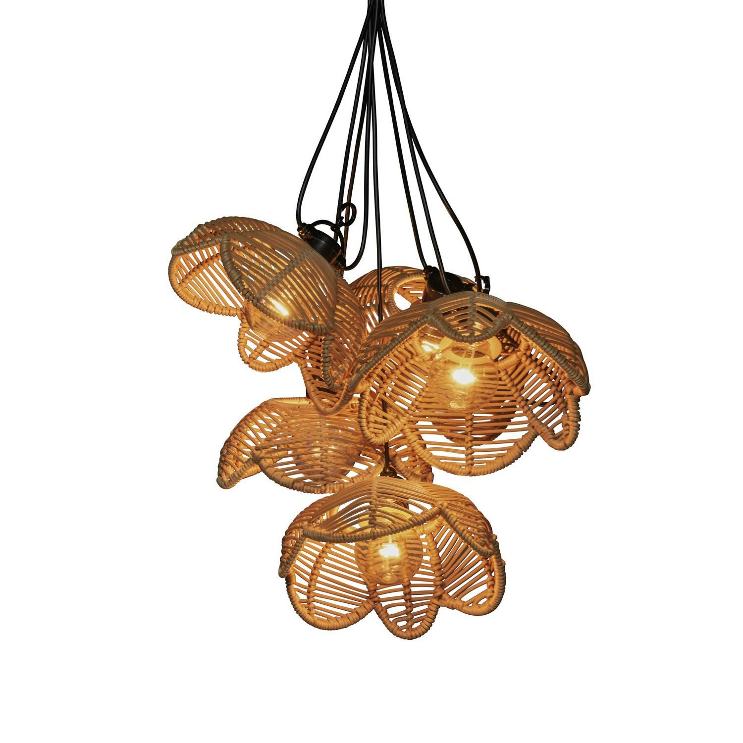 Startset Gnosjö Konstsmide Blomma E27 10 Amber LED