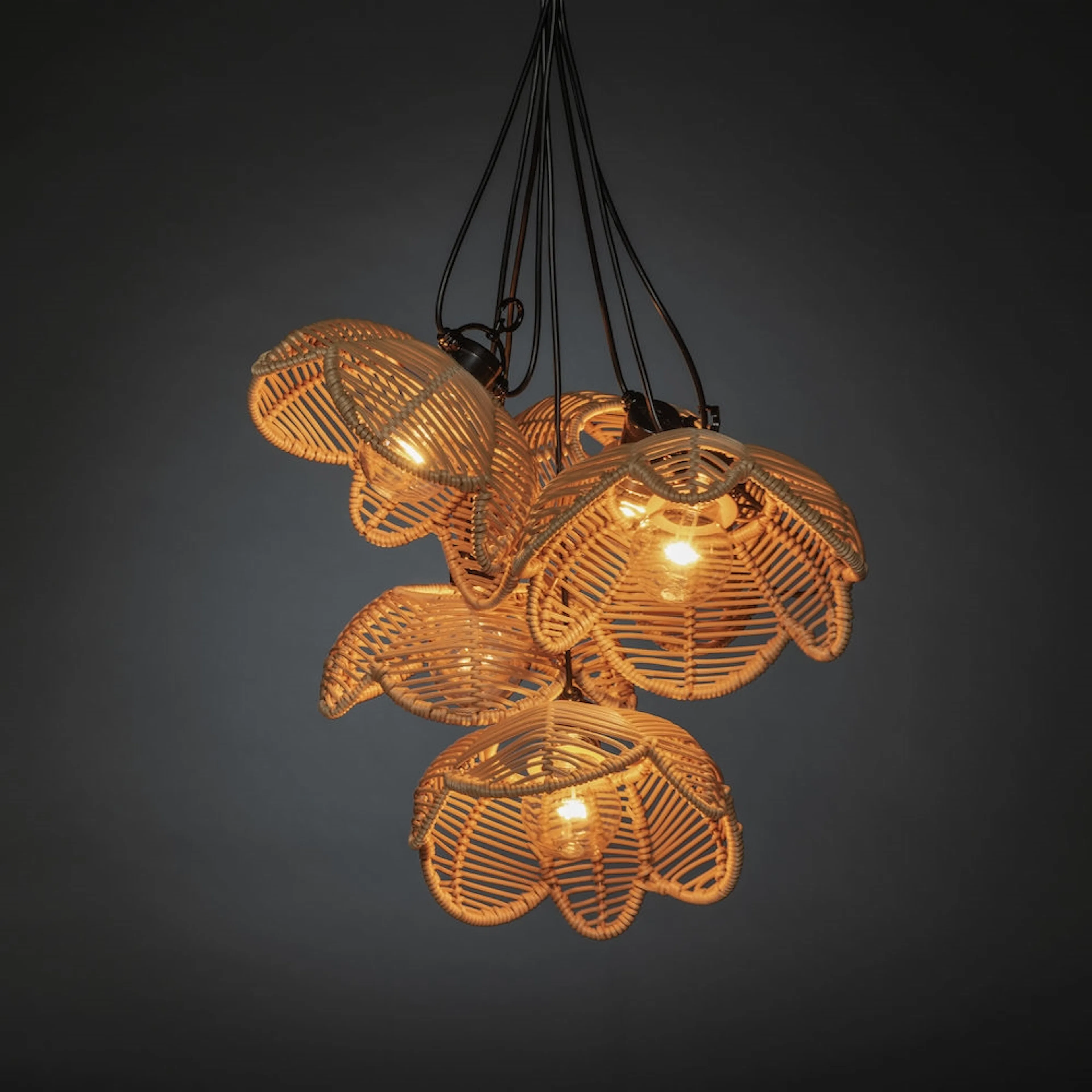 Tilläggsslinga Gnosjö Konstsmide Blomma E27 10 Amb LED