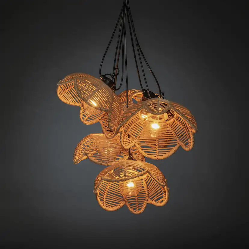 Tilläggsslinga Gnosjö Konstsmide Blomma E27 10 Amb LED