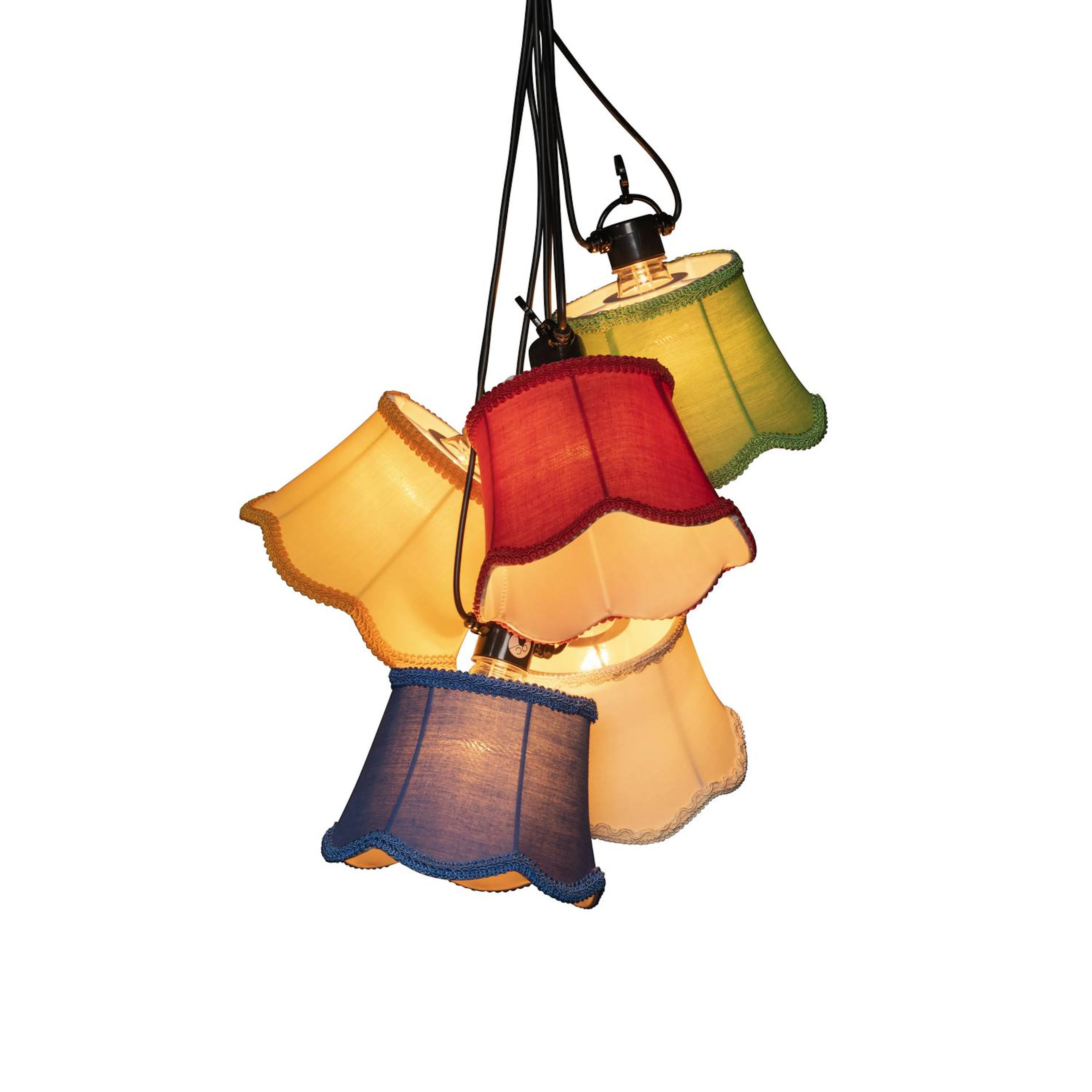 Startset Gnosjö Konstsmide Lampskärmar E27 10 Amber LED