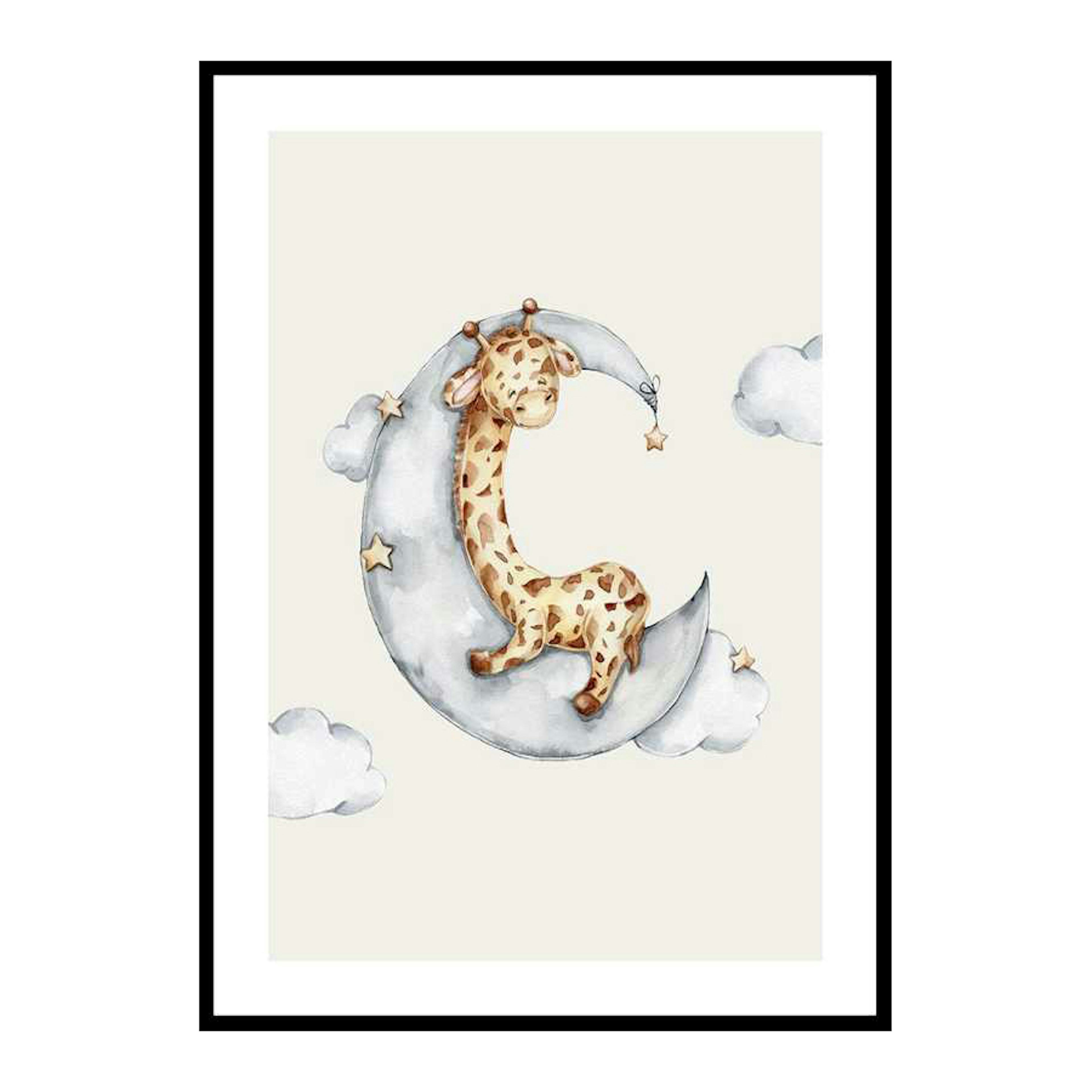 Poster Gallerix Sleeping Giraffe