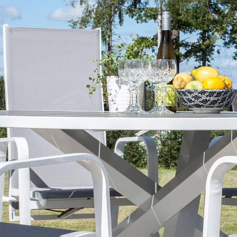 Utebord Venture Home Parma Ø 140 cm