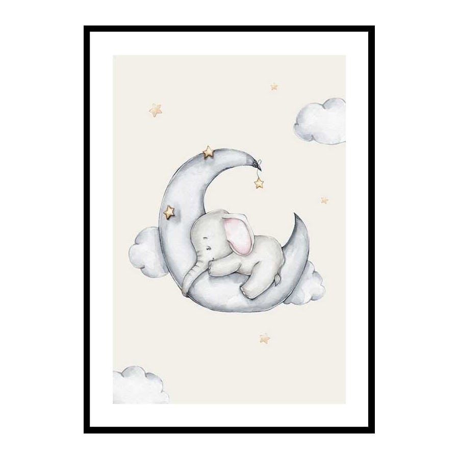 Poster Gallerix Sleeping Elephant