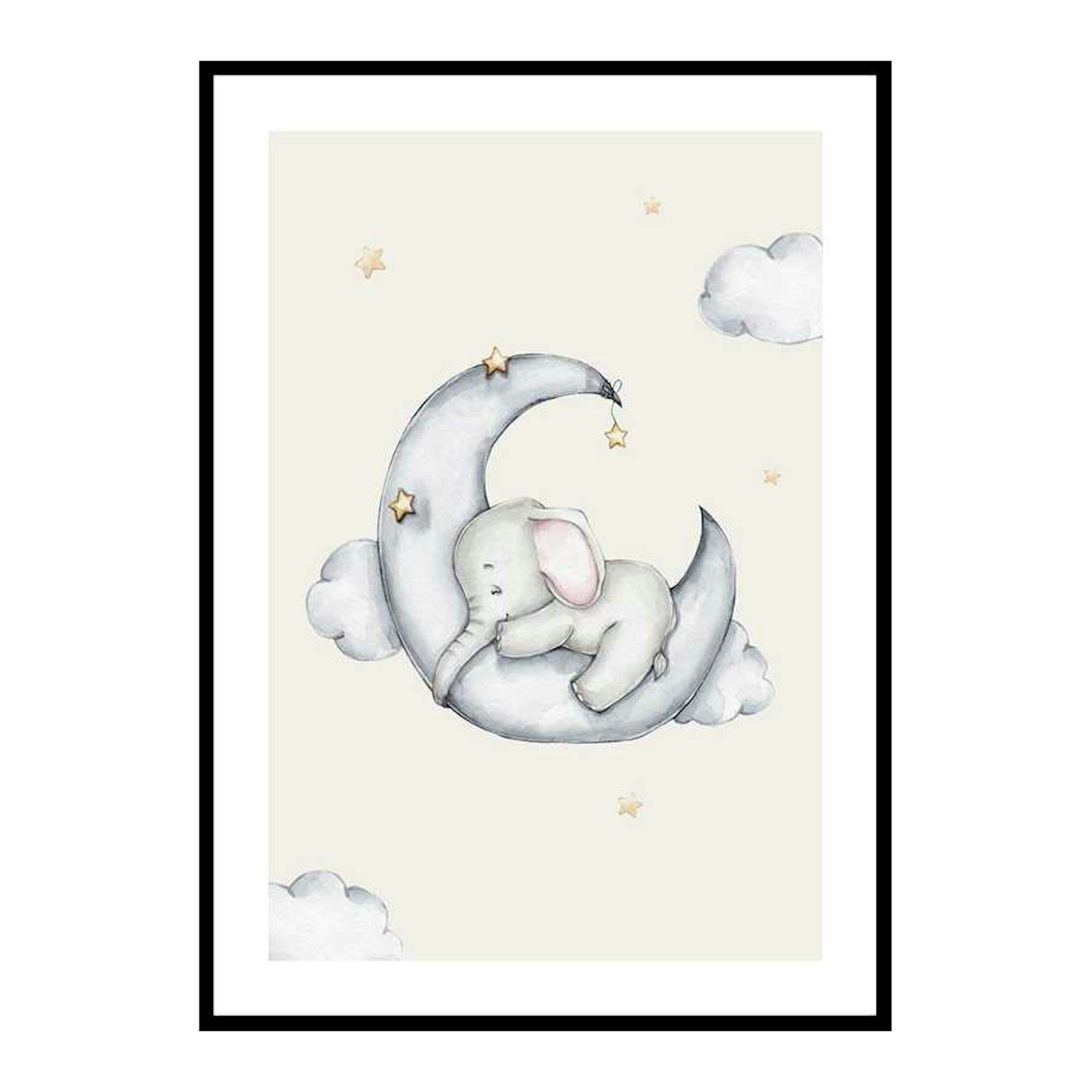 Poster Gallerix Sleeping Elephant