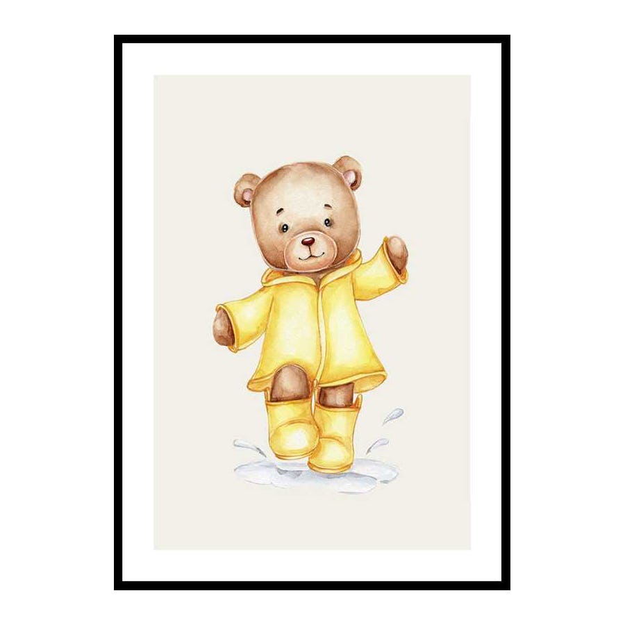 Poster Gallerix Raincoat Teddy