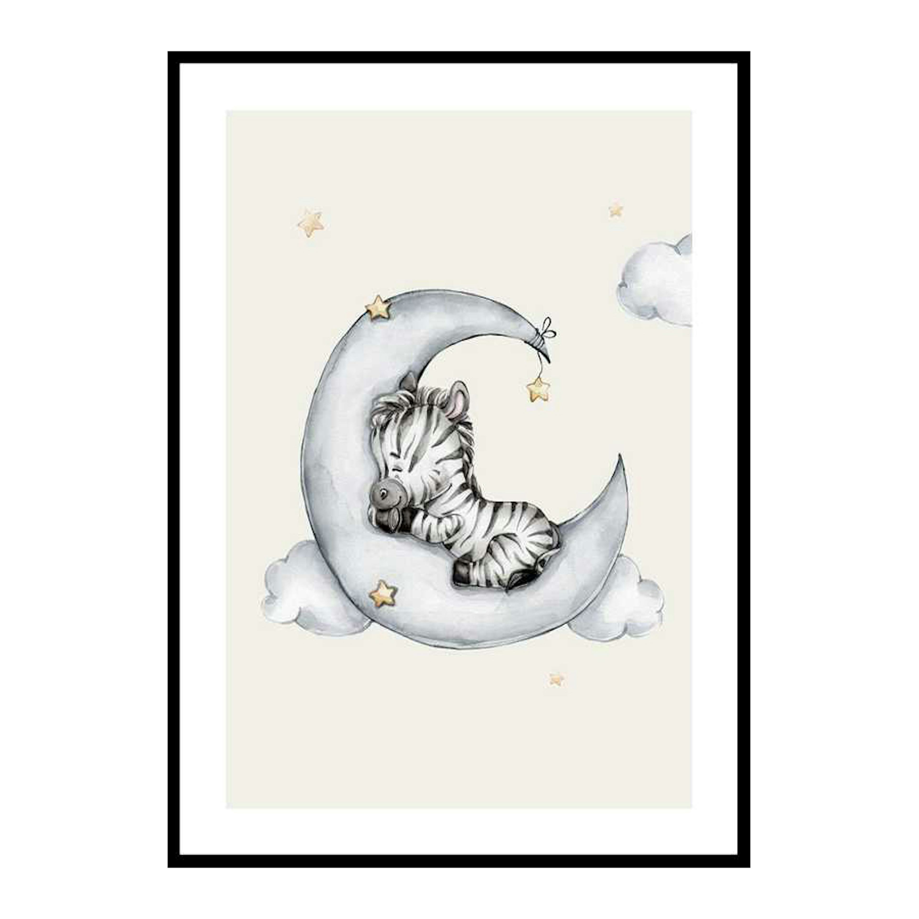 Poster Gallerix Sleeping Zebra