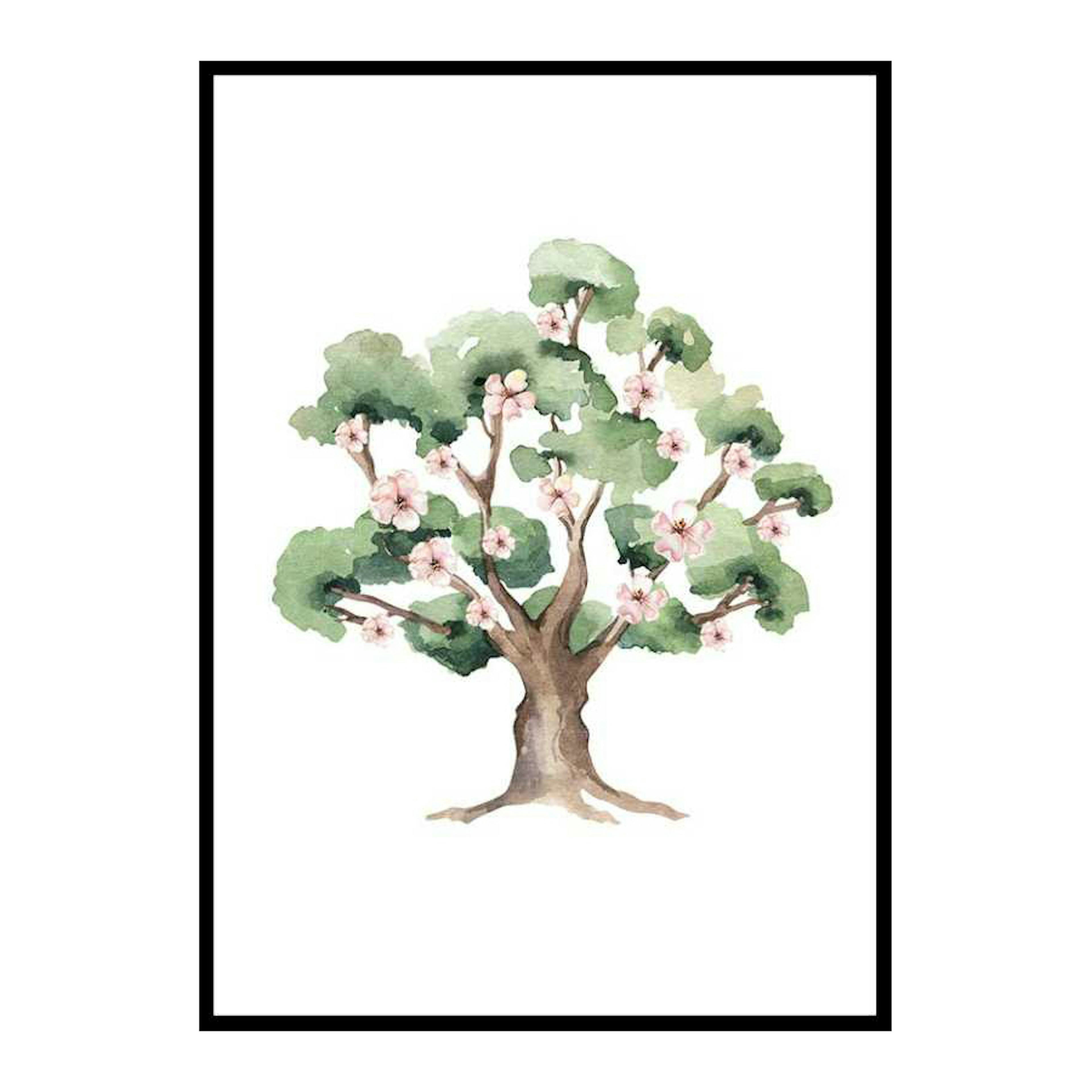 Poster Gallerix Painted Tree No1