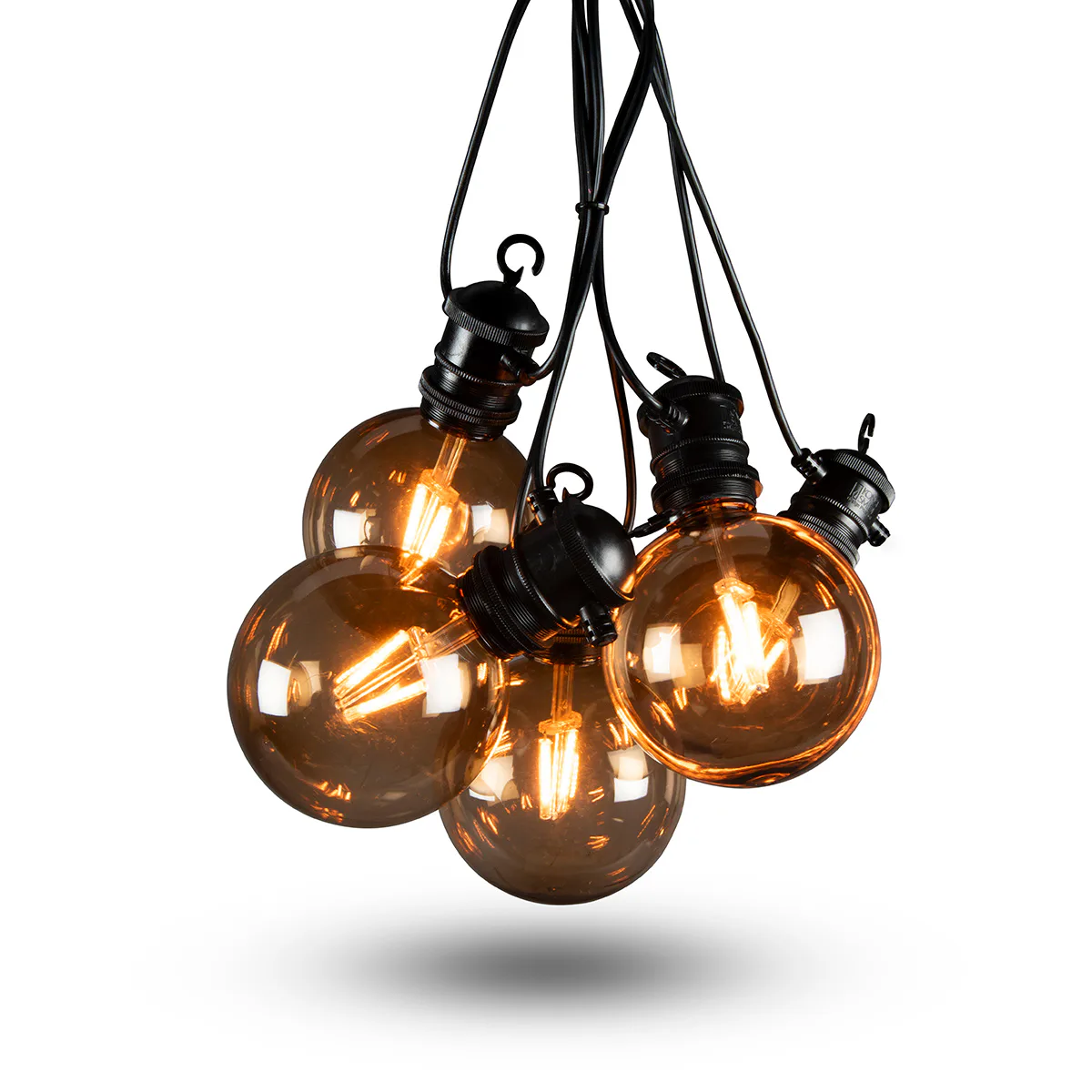 Ljusslinga Gnosjö Konstsmide E27 10 Amber