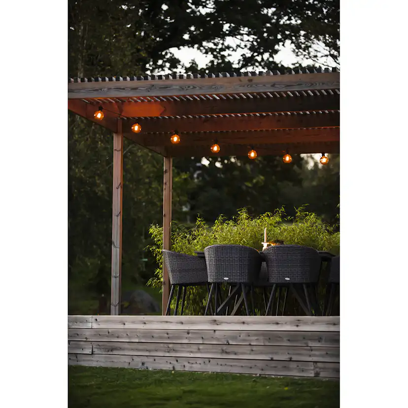 Ljusslinga Gnosjö Konstsmide E27 10 Amber