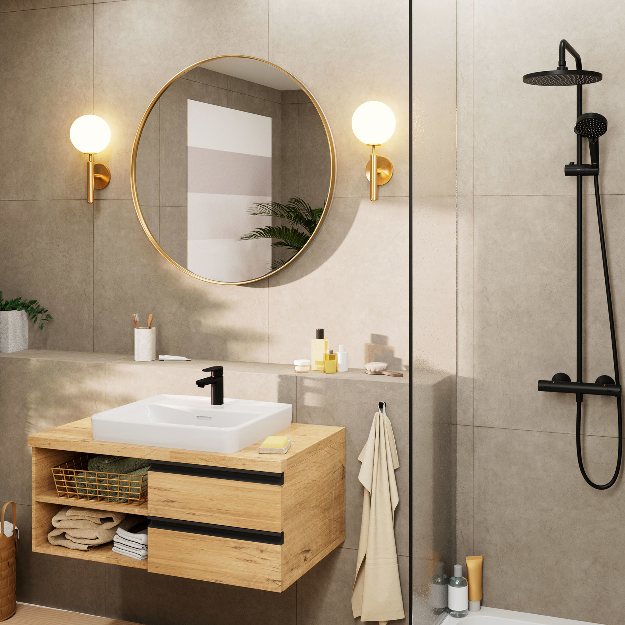 Handdukskrok Hansgrohe AddStoris 41742