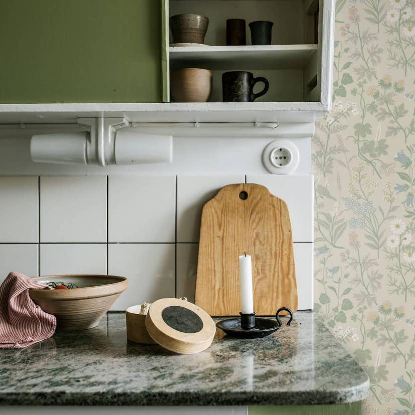 Tapet Boråstapeter Flora 4179