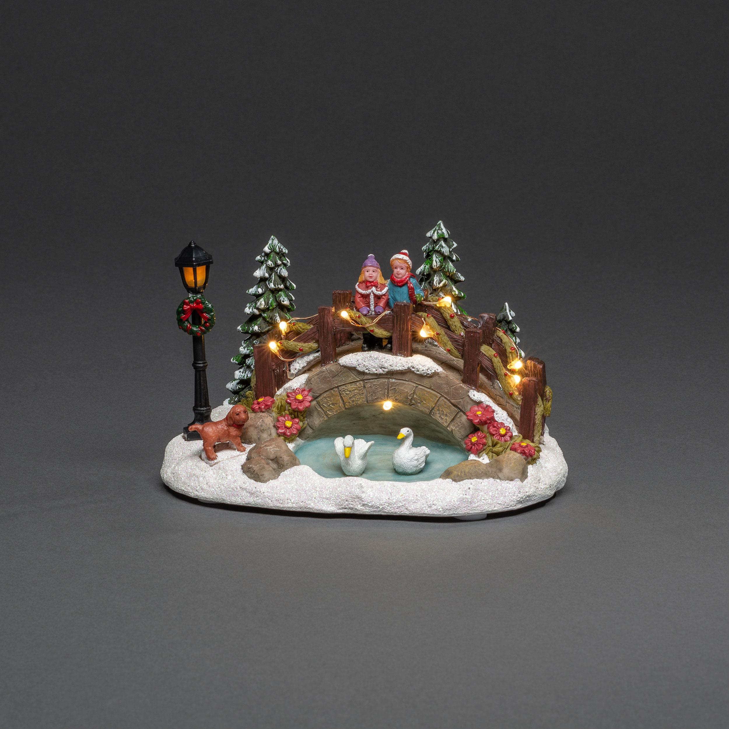 Julby Gnosjö Konstsmide Bro över Damm