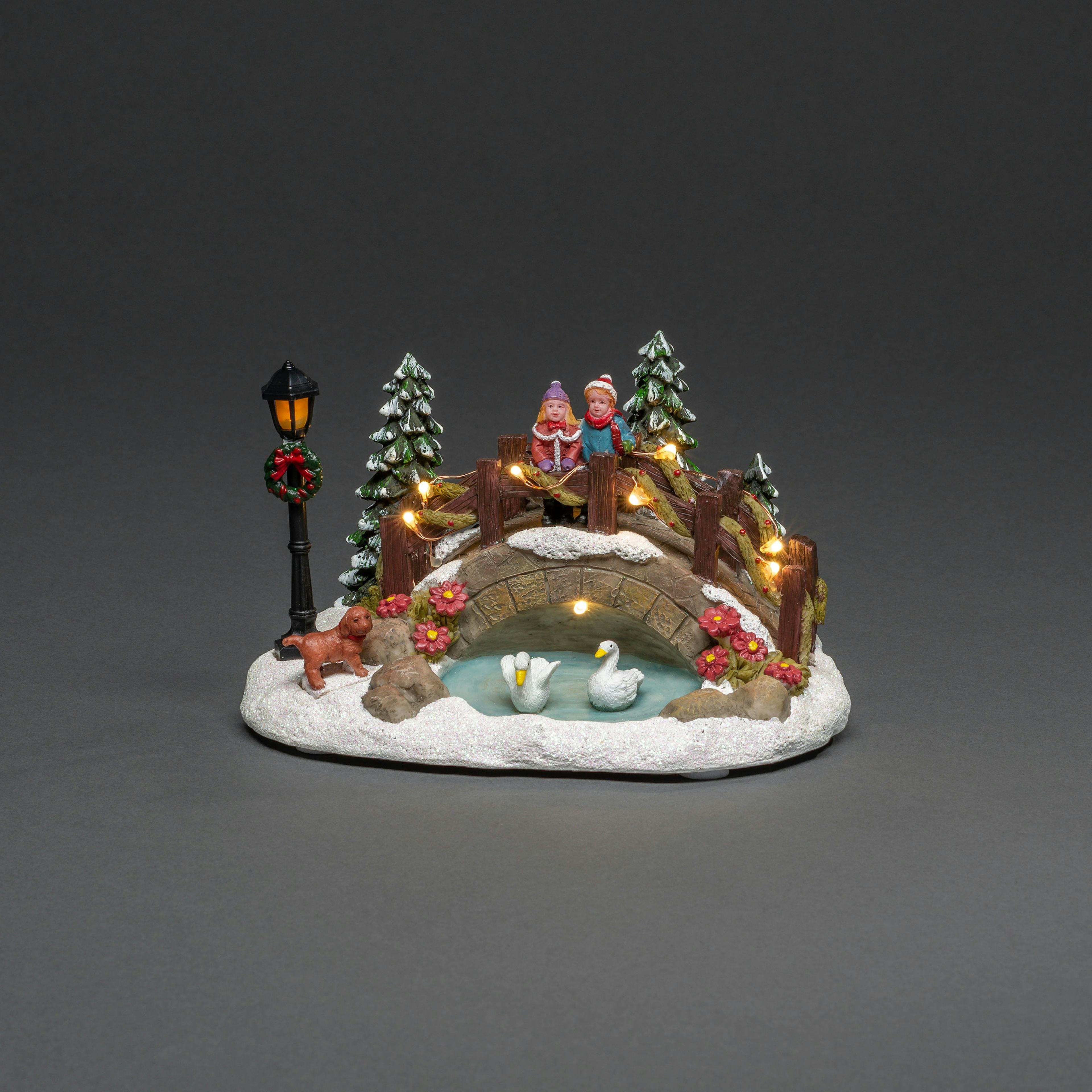 Julby Gnosjö Konstsmide Bro över Damm