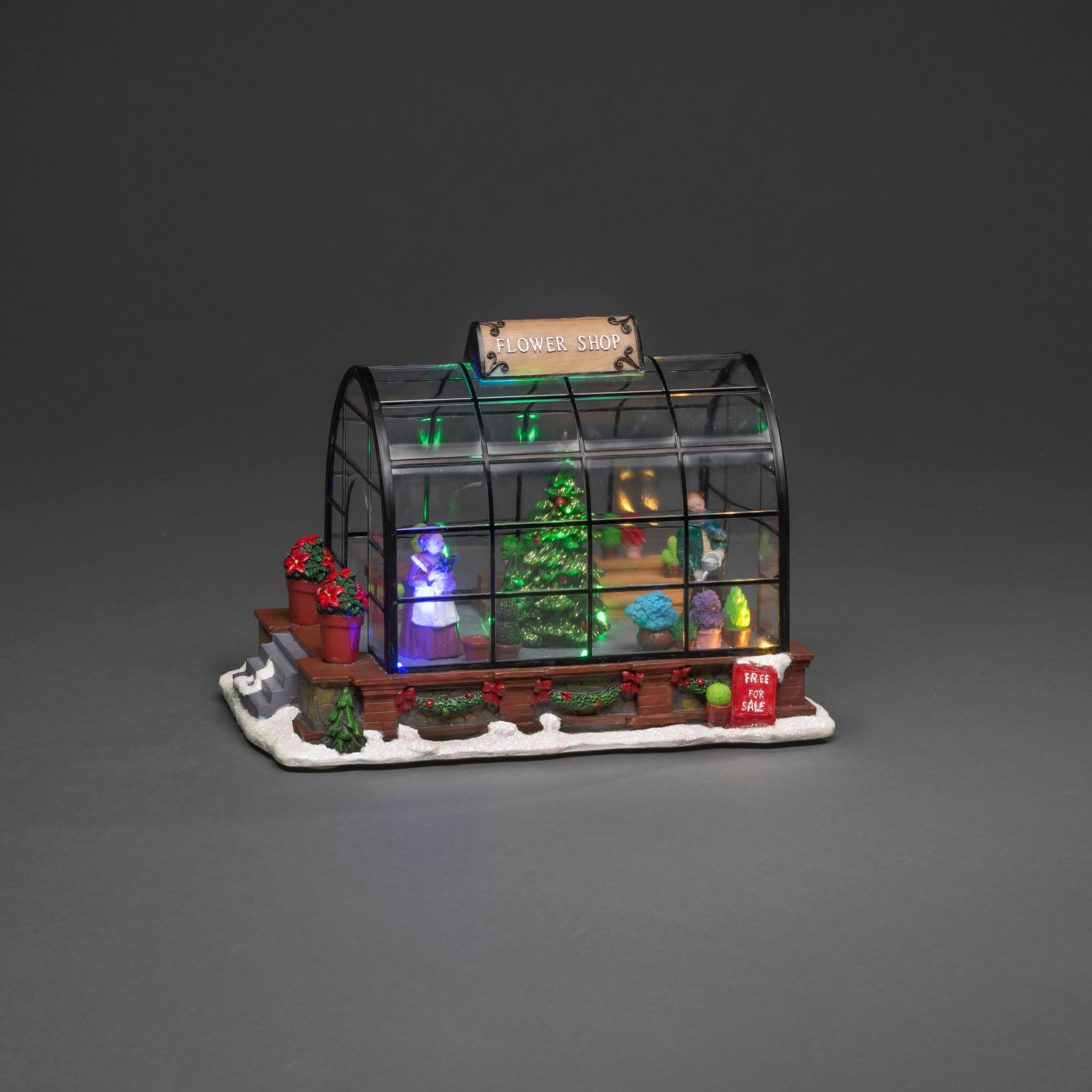 Julby Julfigur Gnosjö Konstsmide Blomsteraffär