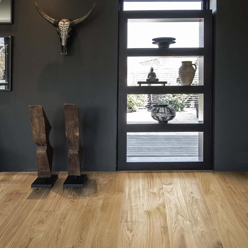 Parkettgolv Kährs Cornwall Mattlackad Borstad Ek 1-stav