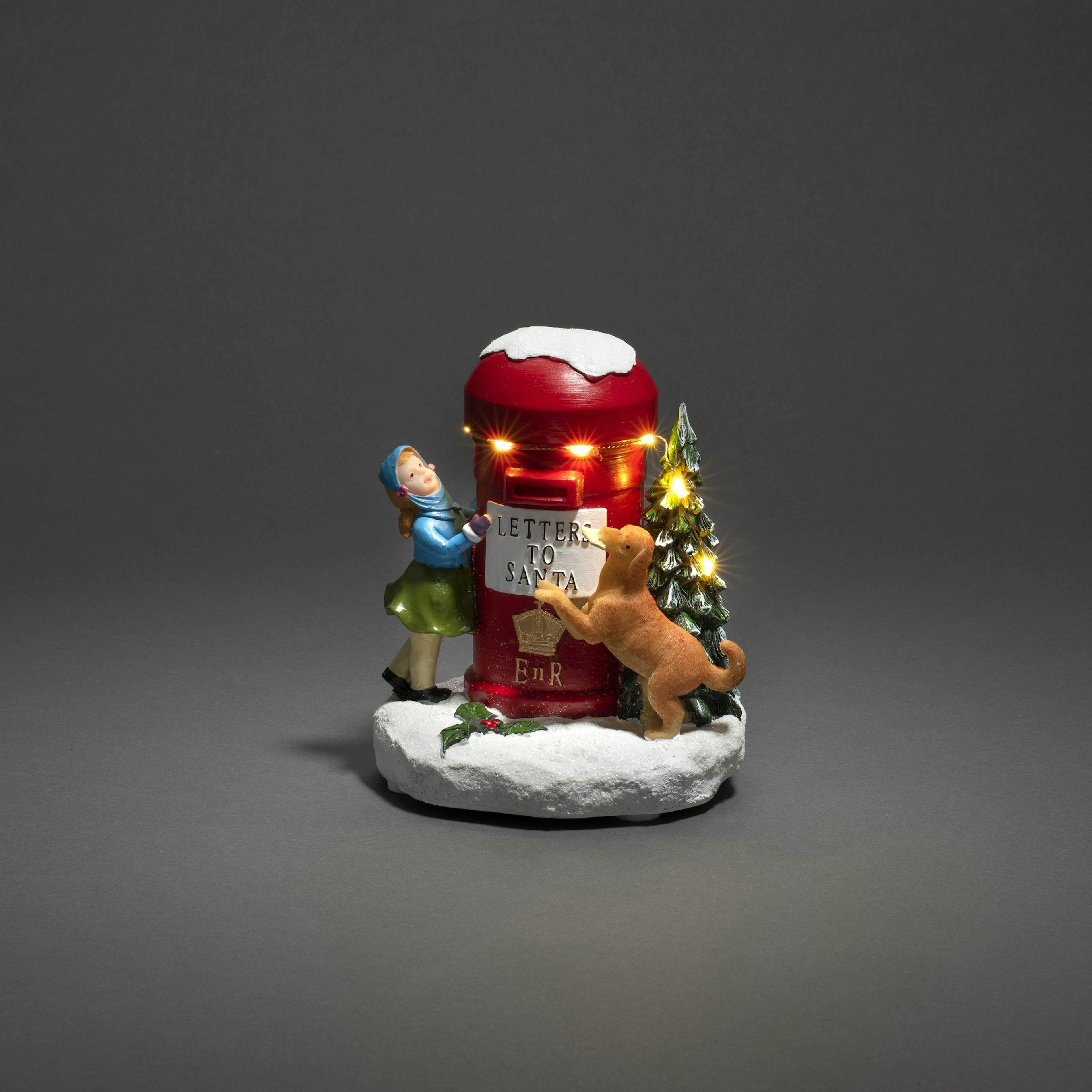 Julby Gnosjö Konstsmide Postlåda 6 LED