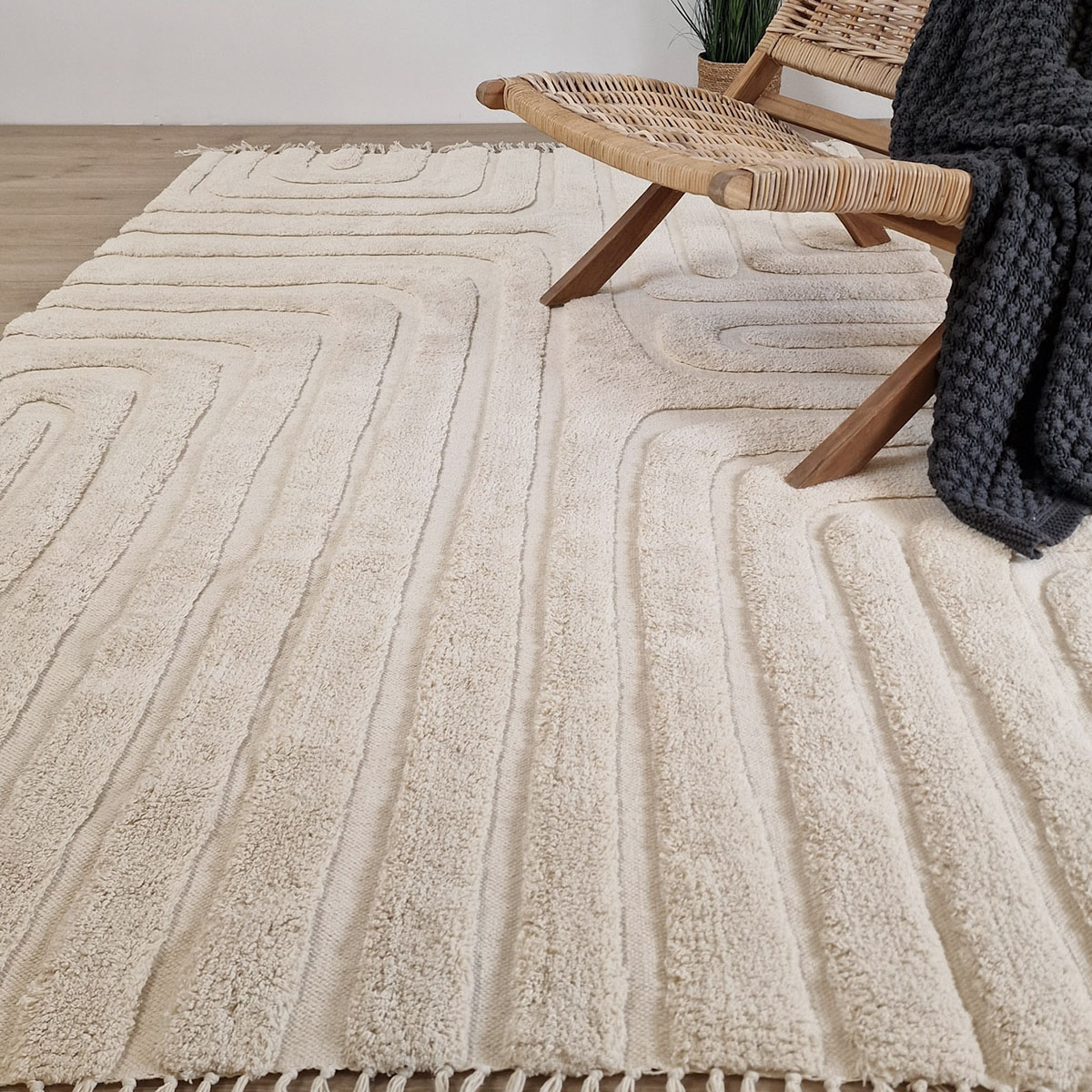 Bomullsmatta KM Carpets Marocko Art