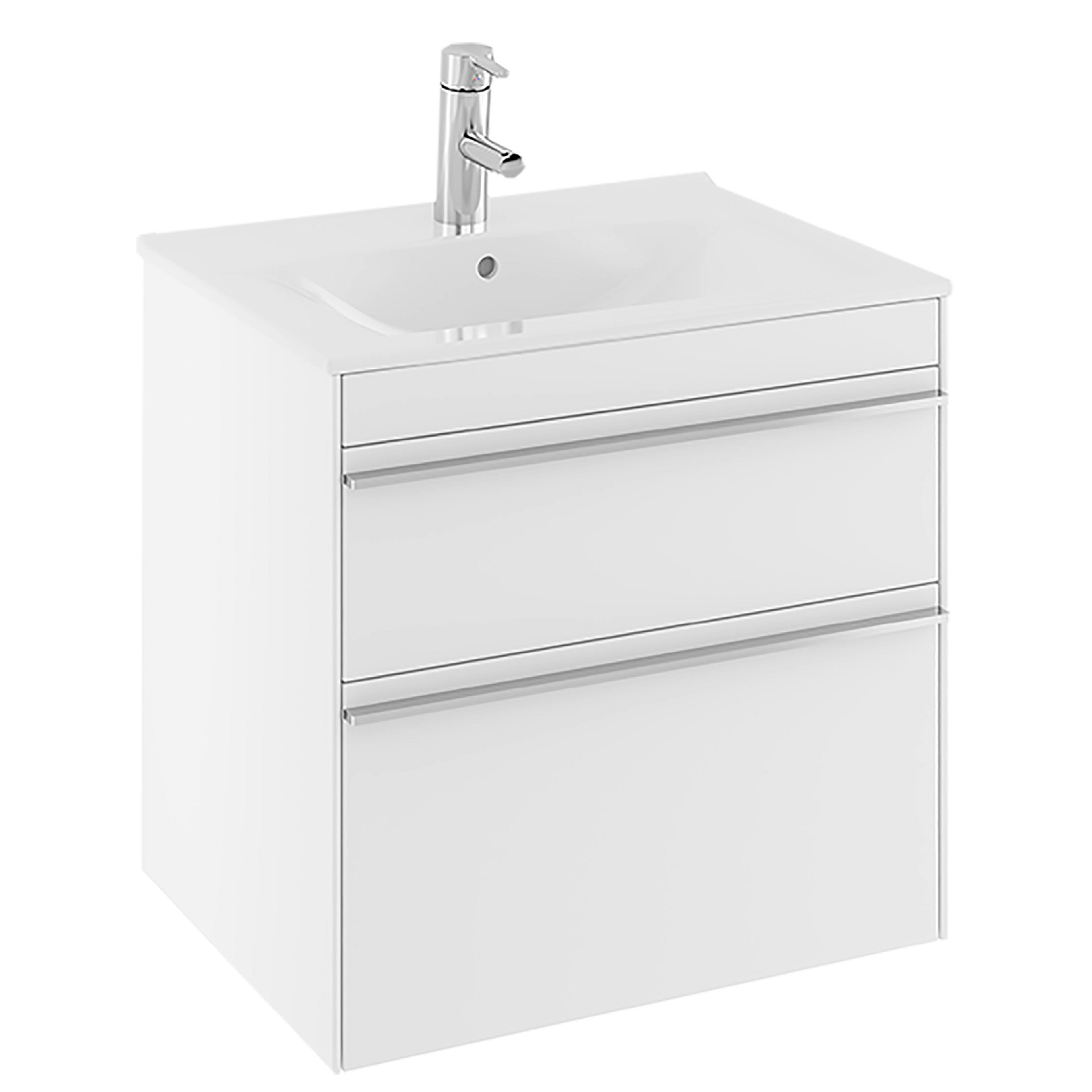 Tvättställsskåp Ifö Sense 2 Lådor Lågt Tvättställ