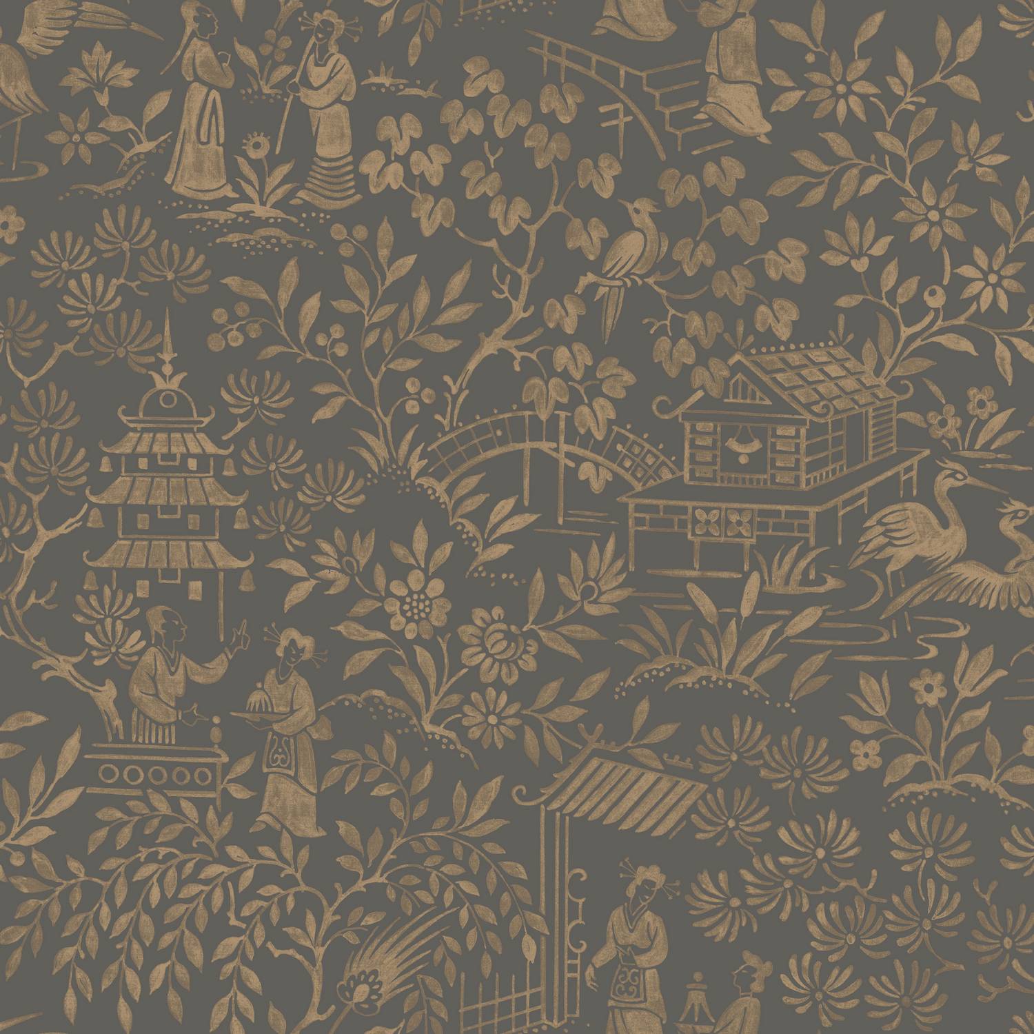 Tapet Boråstapeter Oriental Garden 4272