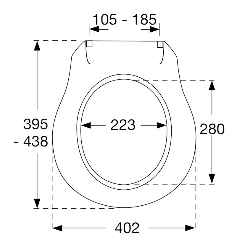 Toalettsits Pressalit Raja 430
