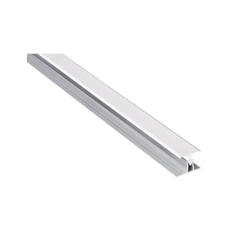 Foglist Fibo Aluminium 2-del skarv 2400 mm, Vit