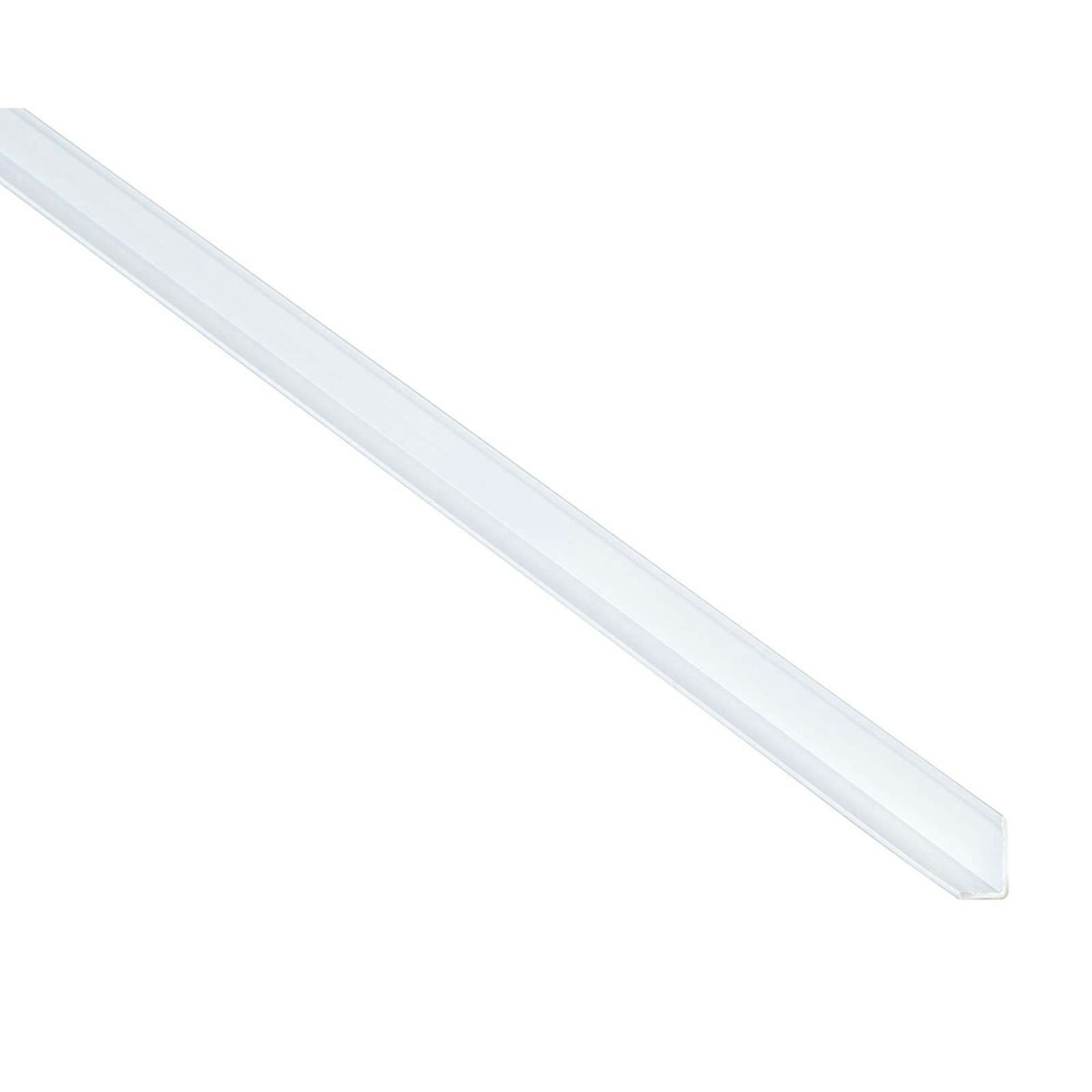 Tillbehör Fibo Stänkskyddsskivor L-list alu Vit 580mm