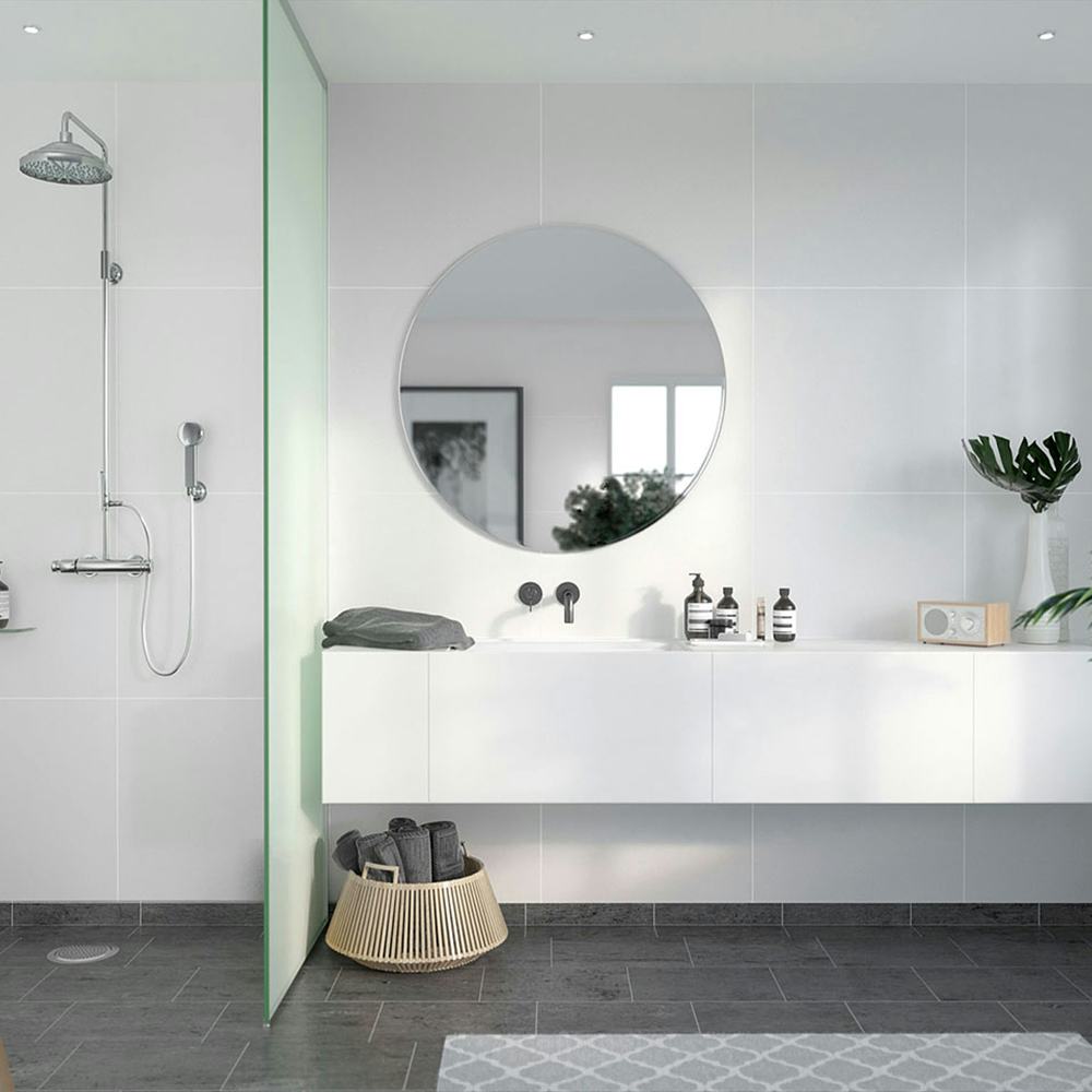 Våtrumsskiva Fibo Rhodos White 1091-M6060 S