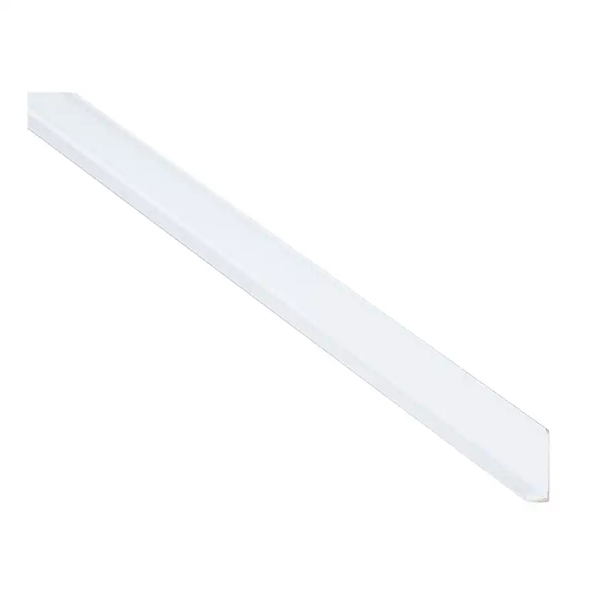 L-profil Fibo Alu Bred Vit 2400 mm