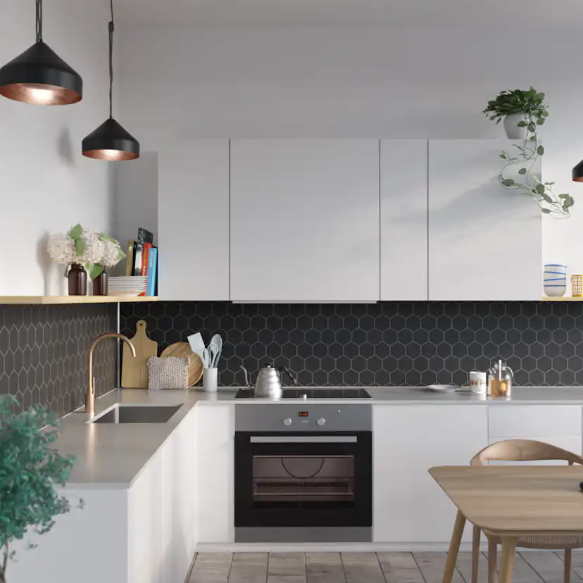 Stänkskyddsskiva Fibo Black 2024-KM71 S