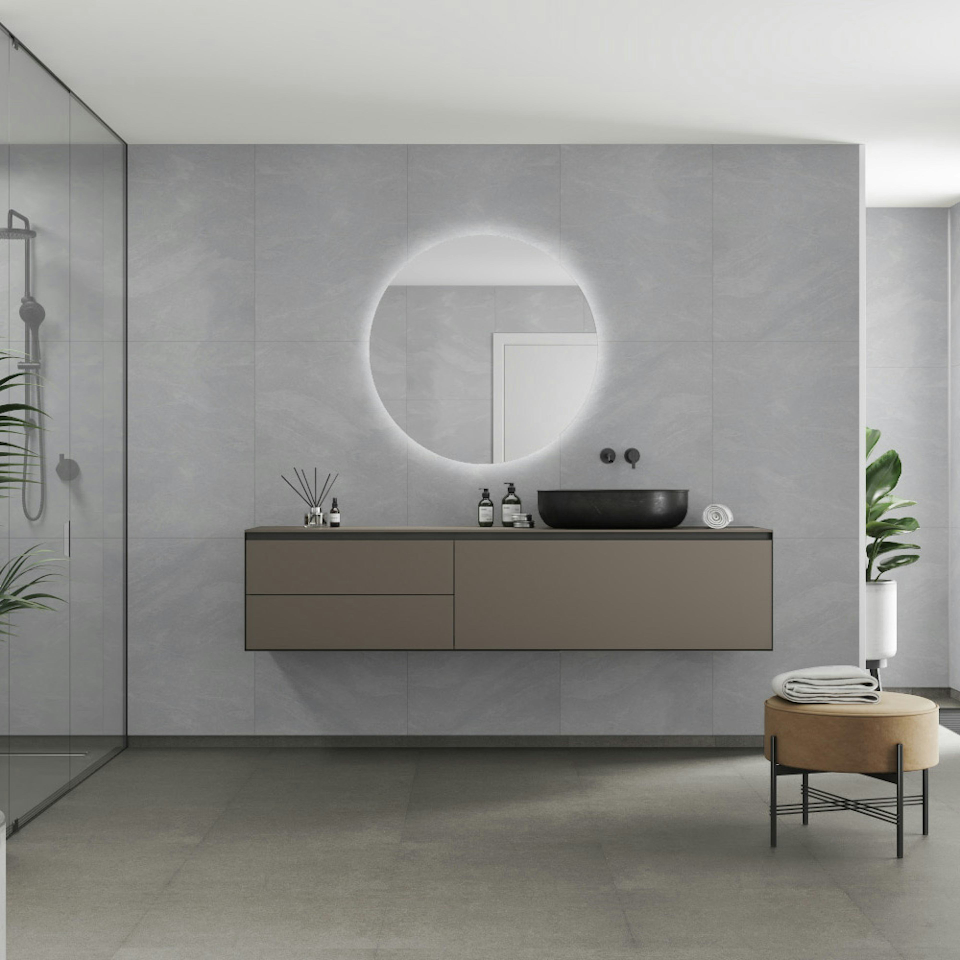 Våtrumsskiva Fibo 11x620x2400 Grey Slate 2035-M6080EM