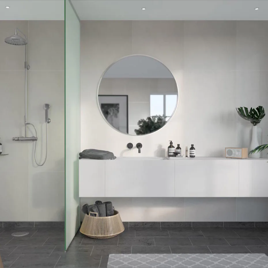 Våtrumsskiva Fibo Grey Cement 2145-M6060S