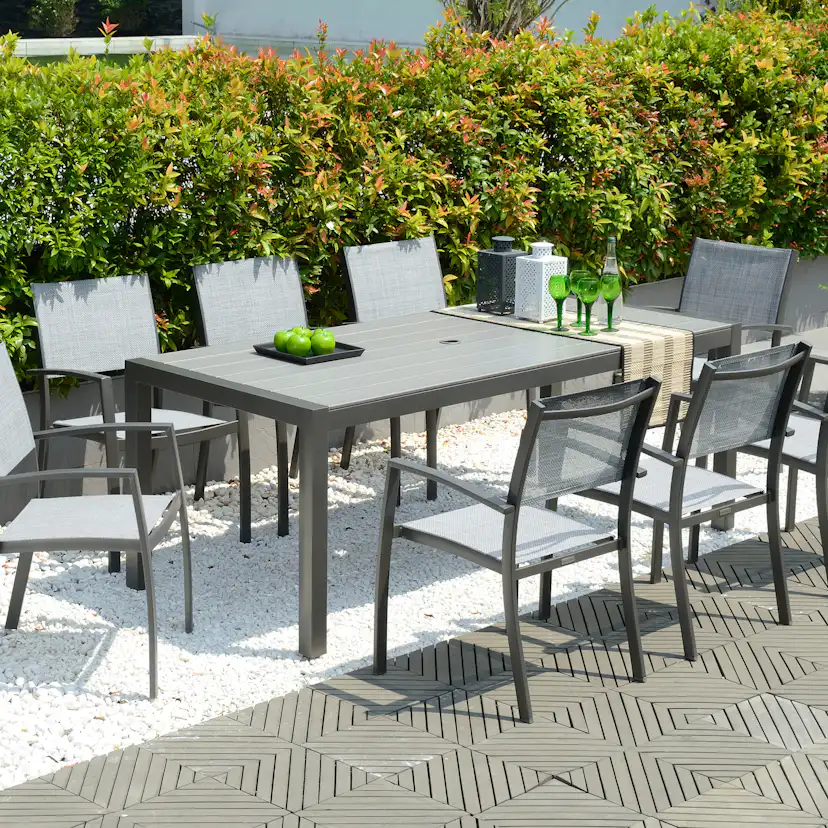 Matgrupp LifestyleGarden Solana med 8 Stolar