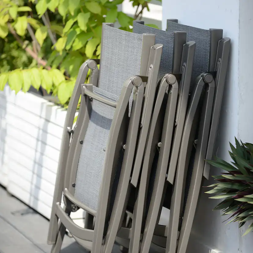 Matgrupp LifestyleGarden Solana med 8 Positionsstolar