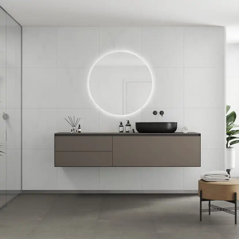 Våtrumsskiva Fibo 11x620x2400 Bianco Marble 2487-M6060S