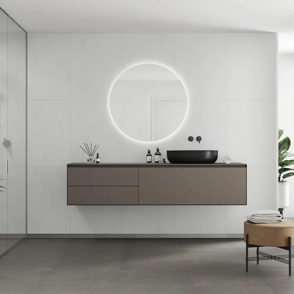 Våtrumsskiva Fibo 11x620x2400 Bianco Marble 2487-M6080S