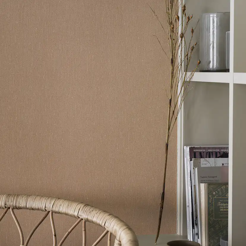 Tapet Boråstapeter Terracotta Linen