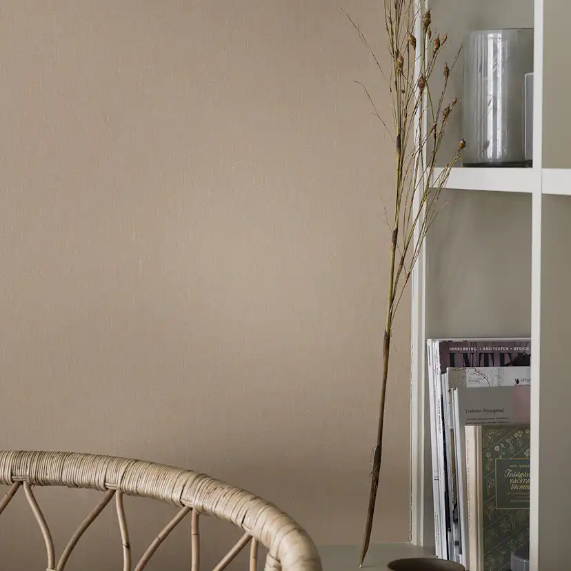 Tapet Boråstapeter Linen Rose Clay 4325 EasyUp, Enfärgad Rosa