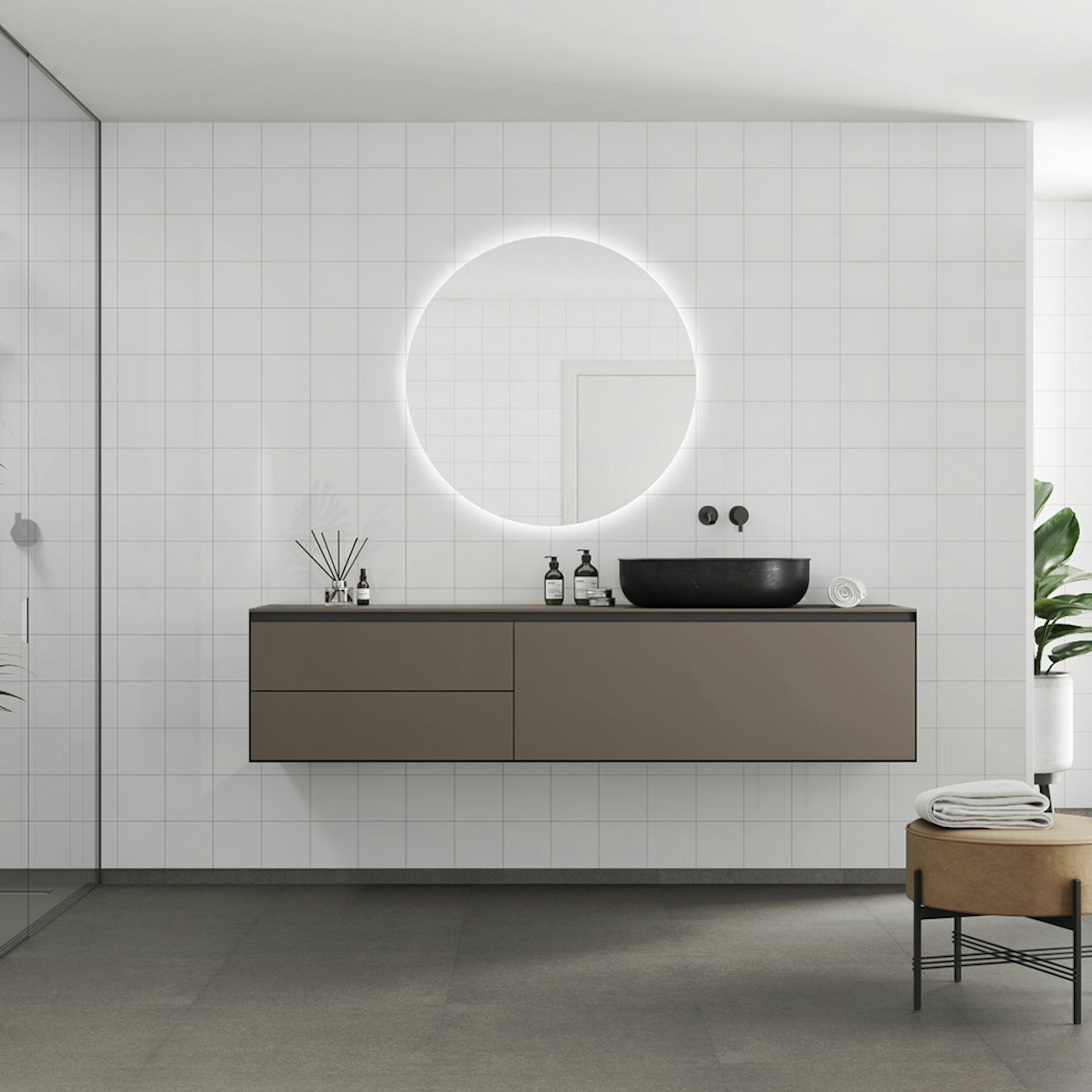 Våtrumsskiva Fibo Denver White 3091 M1515-HG