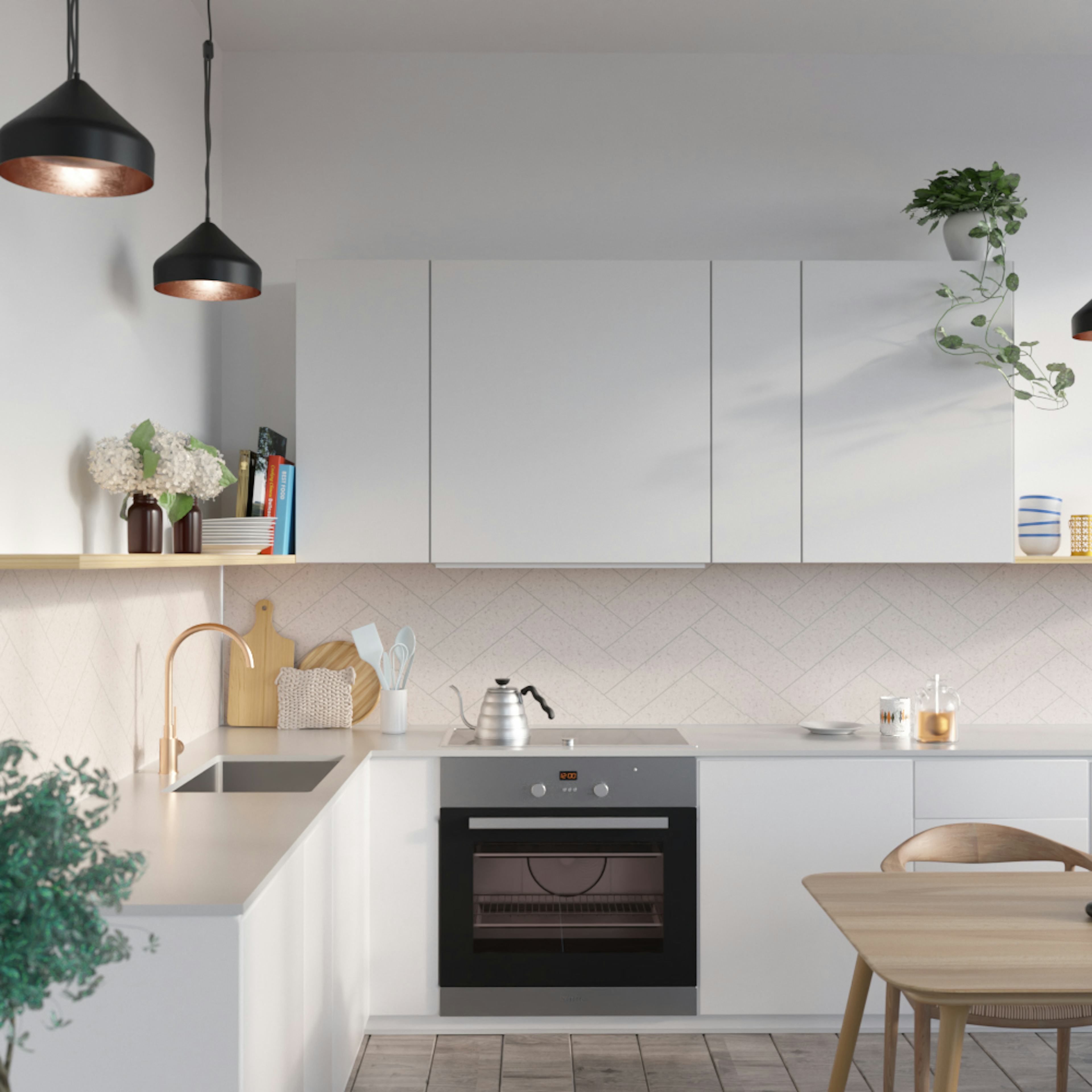 Stänkskyddsskiva Fibo Terrasso Light 4001-KM72 S