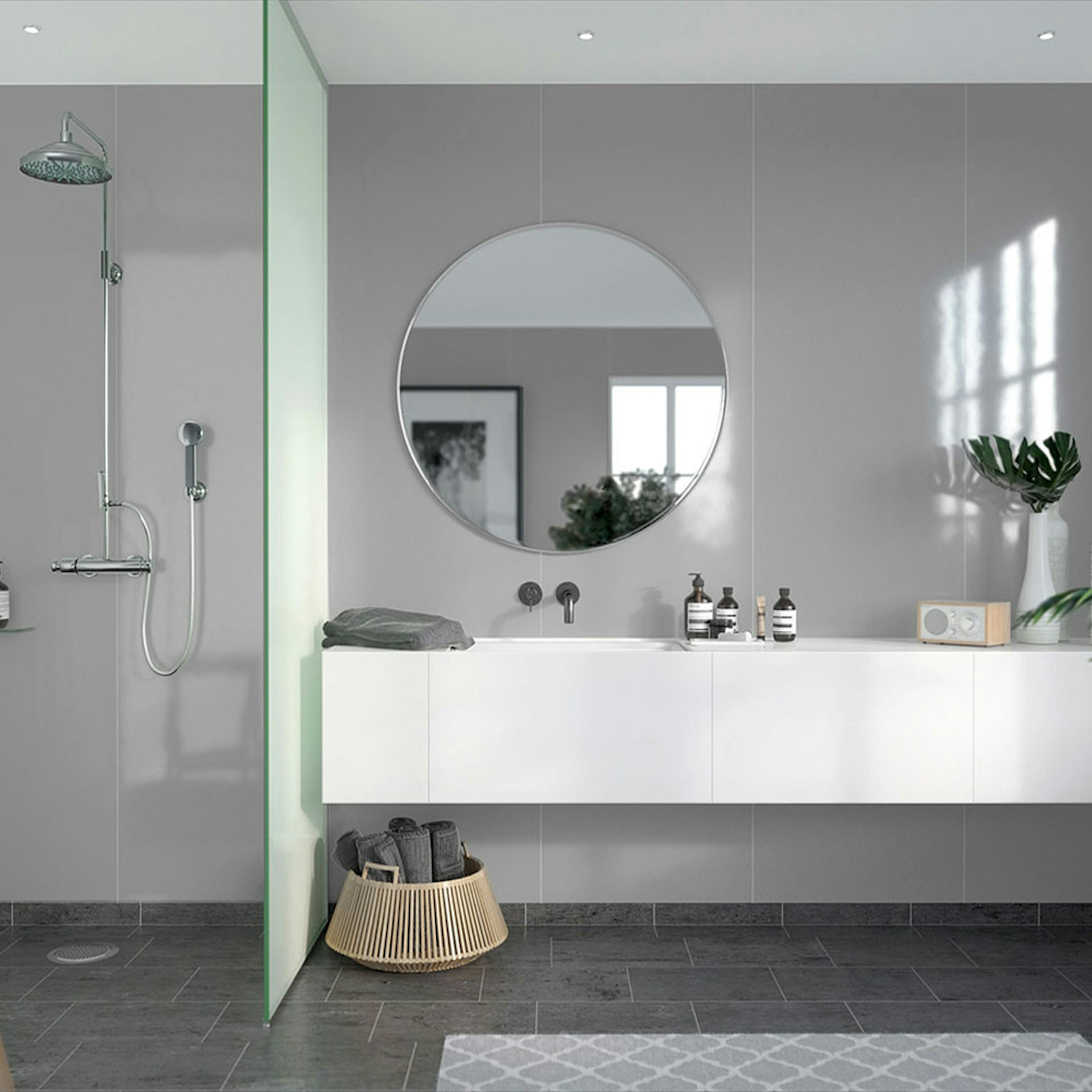 Våtrumsskiva Fibo Oslo 4063-M10 HG