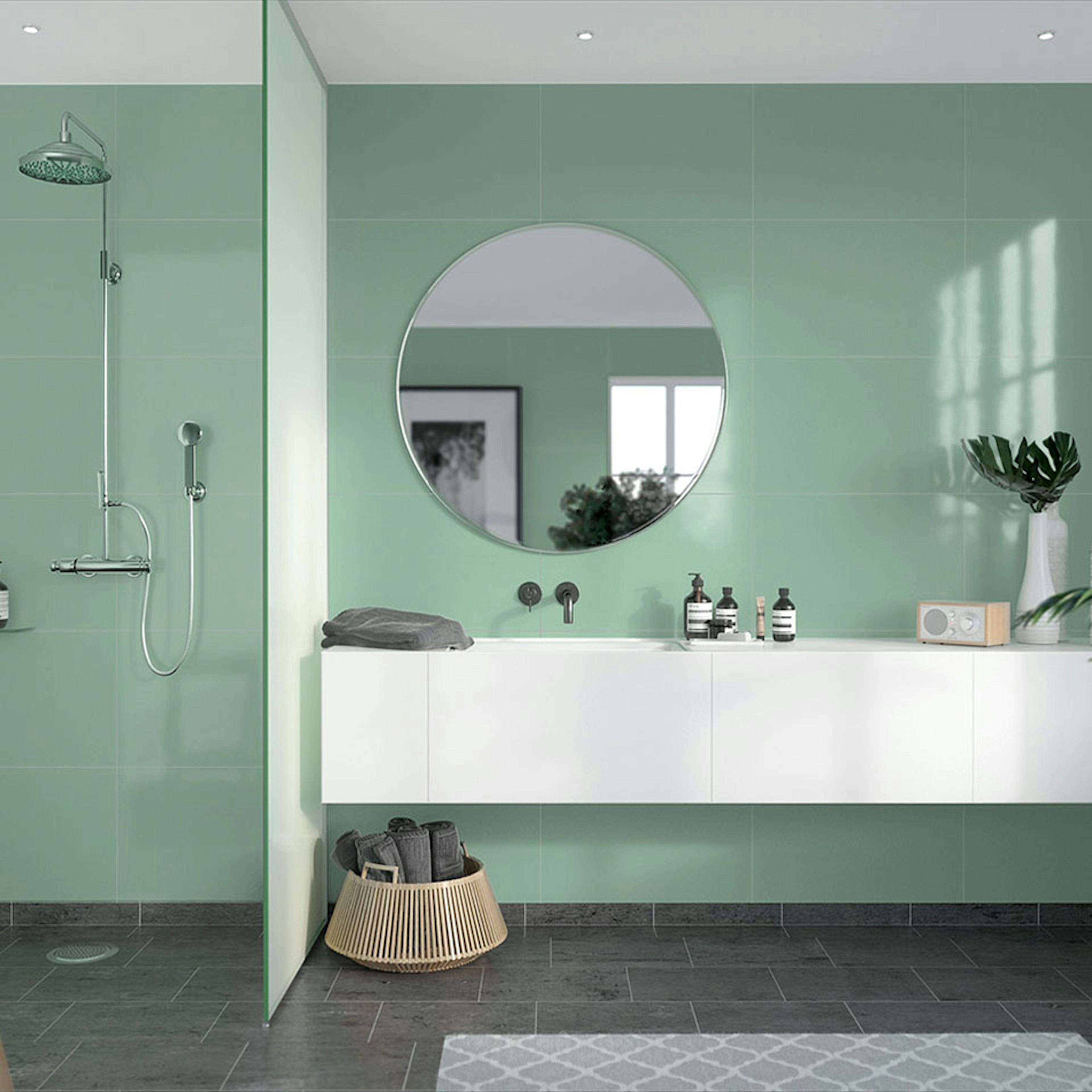 Våtrumsskiva Fibo Light Mint 4085-M6040 HG