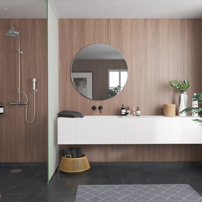 Våtrumsskiva Fibo Oak Nature 0164 S