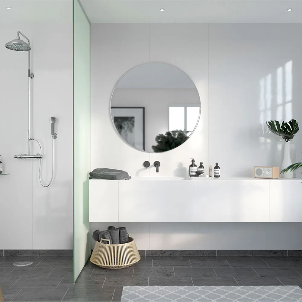 Våtrumsskiva Fibo Athen White 5091-M10 HG