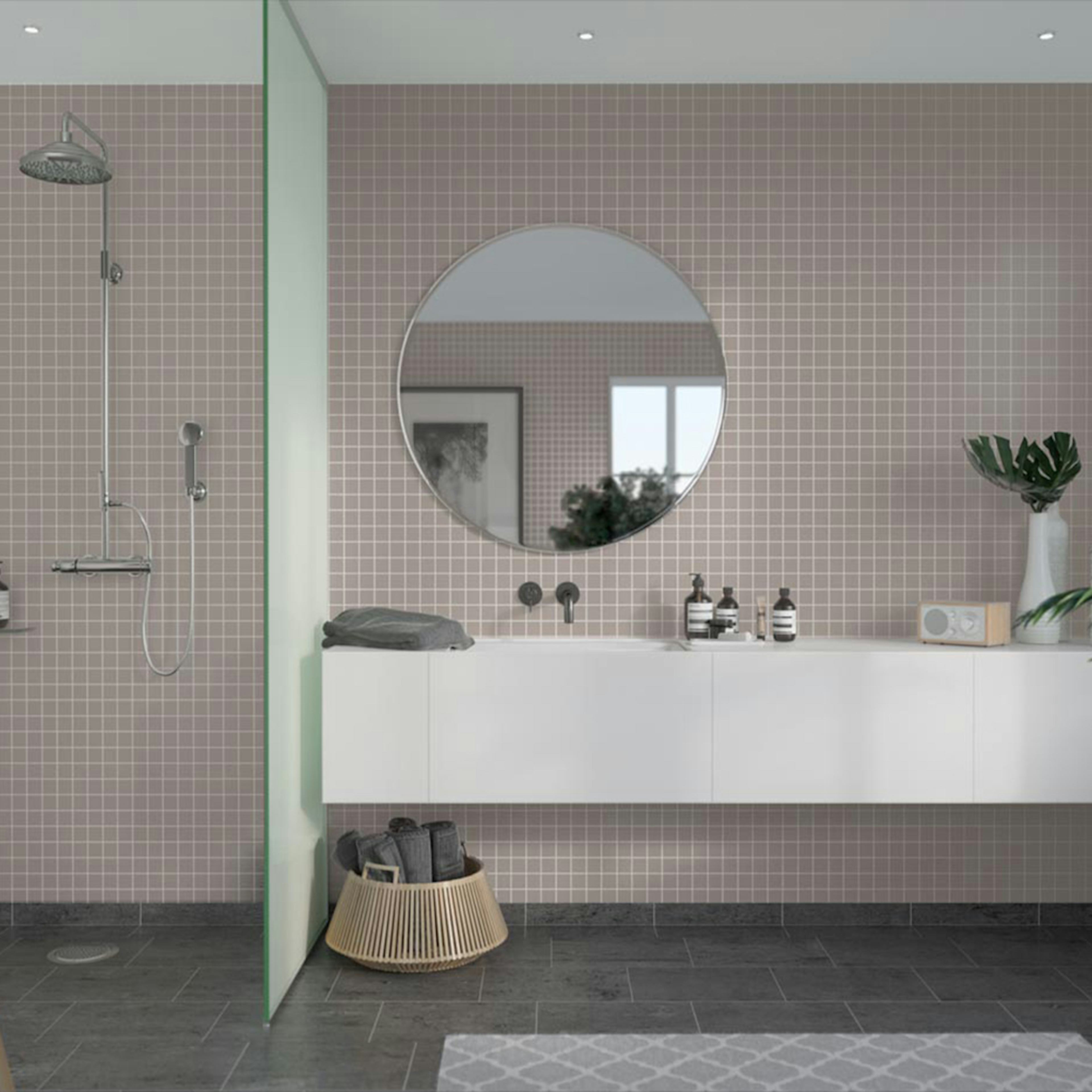 Våtrumsskiva Fibo Warm Grey 5200-M0303 EM