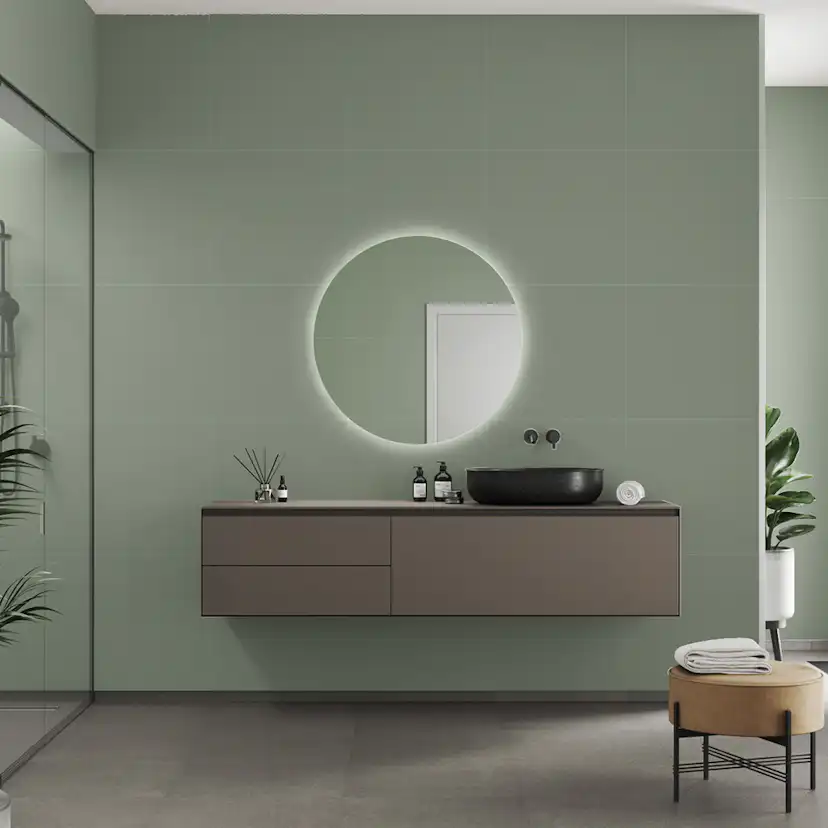 Våtrumsskiva Fibo 11x620x3020 Olive Green 5206-LM6060EM