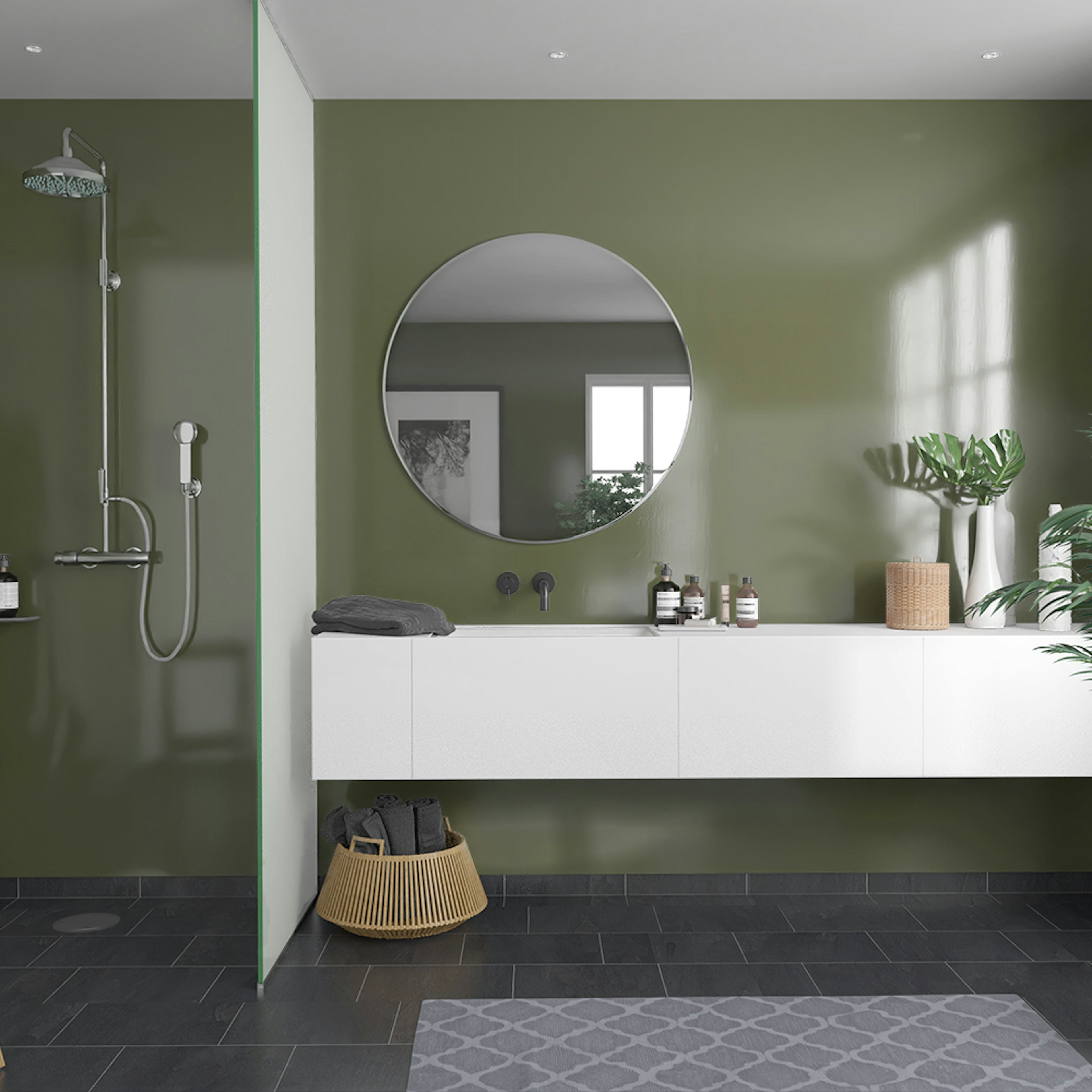 Våtrumsskiva Fibo Camo Green 5207-M00 HG